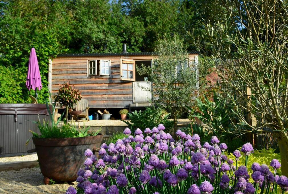 Luxury, Rural Shepherds Hut With Hot Tub Nr Bath 브리스틀 외부 사진